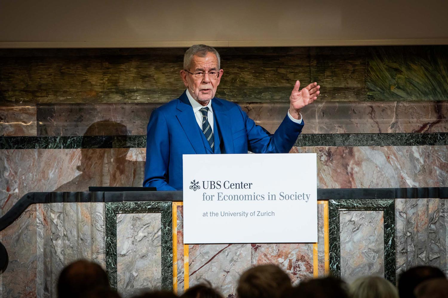 "The war was THE defining trauma for earlier generations – and from this trauma arose an early desire for a peaceful, united Europe." – Prof. Alexander Van der Bellen, Federal President of the Republic of Austria, at the UBS Center Opinion, 30 March 2024